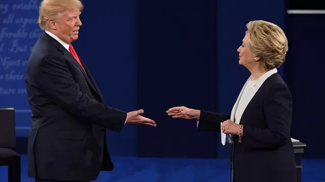 Donald Trump y Hillary Clinton (Vía: AFP)
