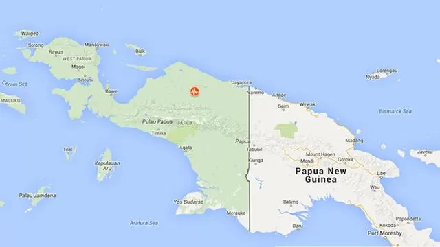 Indonesia: fuerte sismo de 7 grados se sintió en la provincia Irian Jaya