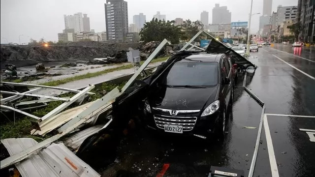 Ciclón tropical es el  más potencia en Fujian desde 1949
