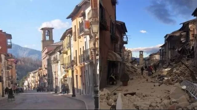 El terremoto afectó particularmente a la región central de Italia. (Foto: El País)