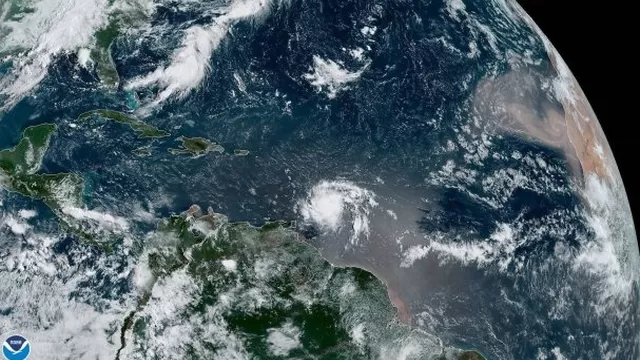 Tormenta Dorian amenaza el Caribe y podría convertirse en huracán. Foto: EFE