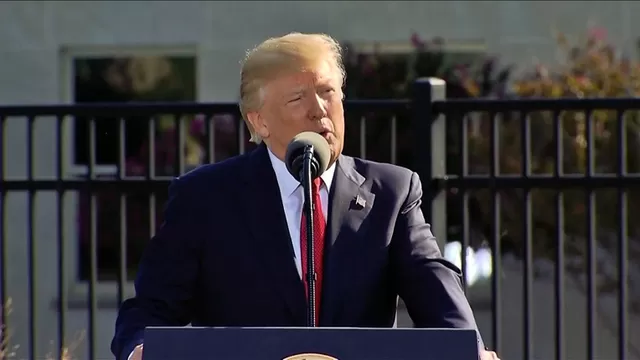 Trump advierte en ceremonia por 11S a terroristas que amenacen a EE.UU.