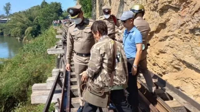 Turista muere al caer de un tren mientras se sacaba una selfie. Fuente: Twitter