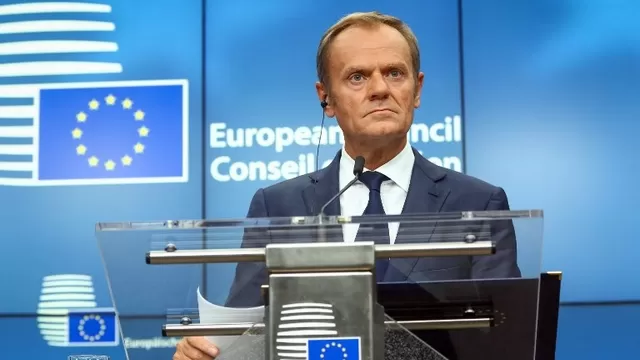 Donald Tusk, presidente del Consejo Europeo. Foto: AFP