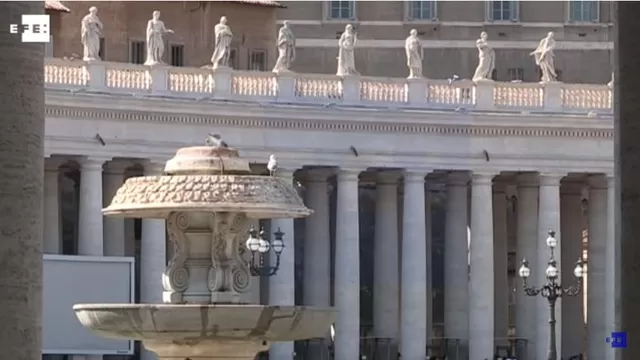Vaticano corta el agua de sus fuentes por sequía. Video: EFE