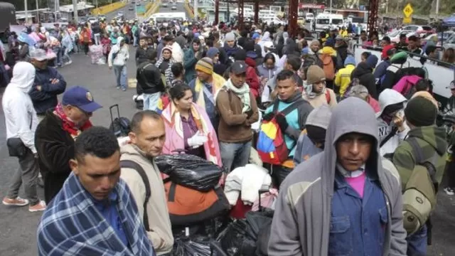 Casi 2,5 millones de venezolanos han dejado su pa&iacute;s en los &uacute;ltimos cuatro a&ntilde;os. (Foto: AFP)