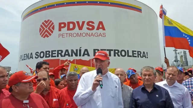 Petrolera estatal de Venezuela. Foto: AFP