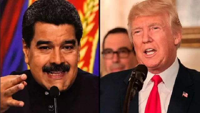Nicolás Maduro y Donald Trump. Foto: Noticias Caracol