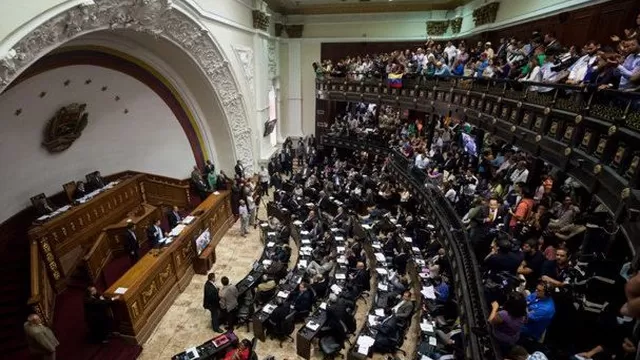 Parlamento de Venezuela. (Vía: Twitter)