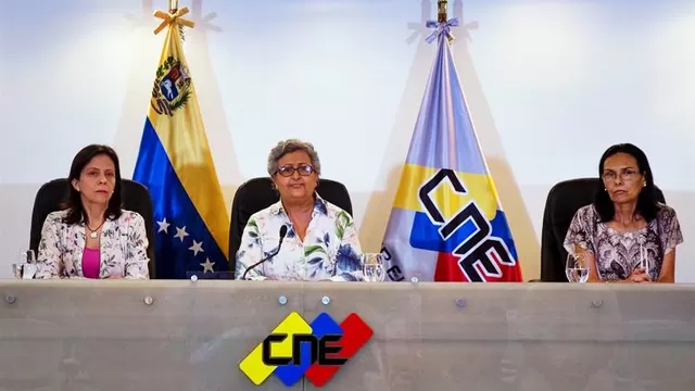 Consejo Nacional Electoral (CNE) de Venezuela. Foto: EFE