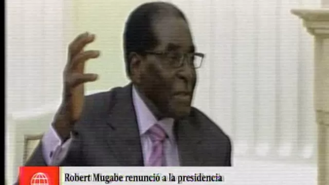 Zimbabue: renunció el presidente Robert Mugabe tras 37 años en el poder