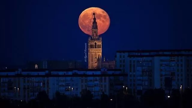 Así se vio la súper luna en diversas partes del mundo