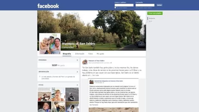 Crean página en Facebook para burlarse de sanisidrinos