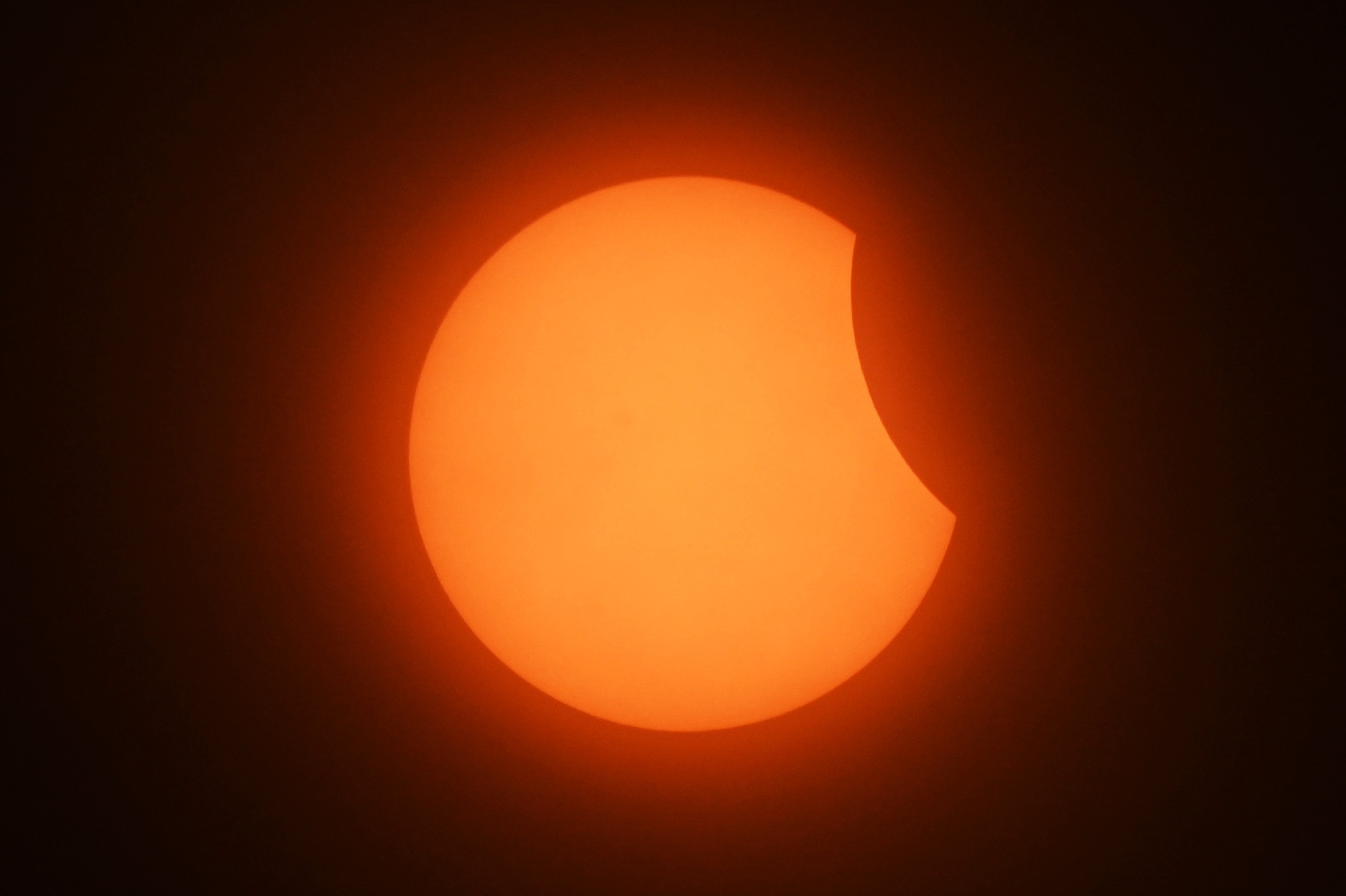 Eclipse solar total en México / AFP