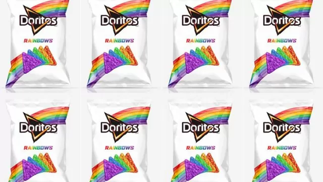 Doritos lanza edición limitada de snacks que apoya a la comunidad LGTB