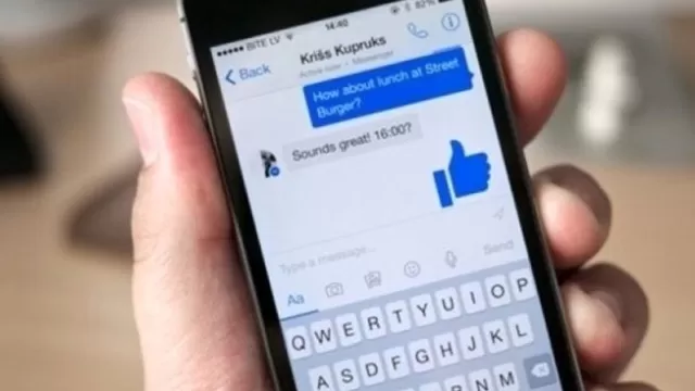 Facebook es propietaria de la aplicación móvil Messenger, utilizada por más de 1.000 millones de personas. (Foto: AFP)