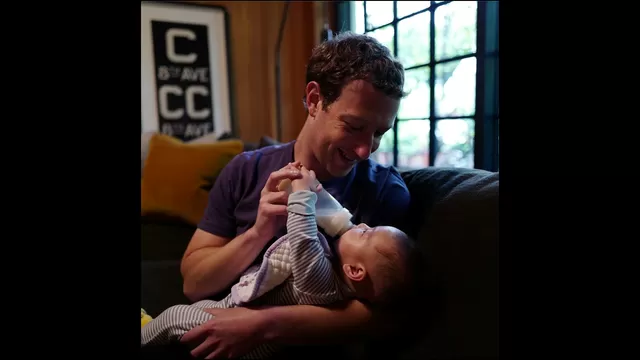Mark Zuckerberg comparte hermosos momentos junto a su hija. Foto: Facebook