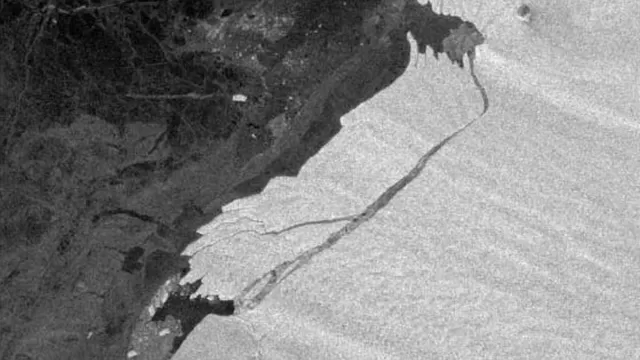 Iceberg gigante se desprendió de la Antártida y preocupa por su inestabilidad