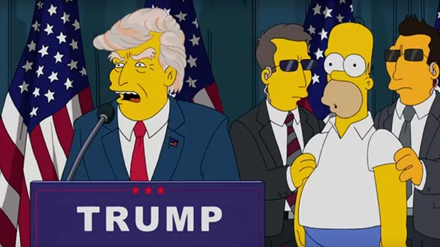 Mira el capítulo de 'Los Simpson' que predijo la victoria de Donald Trump