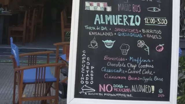 Cartel genera polémica en Uruguay y México. Foto: @RodrigoArim1