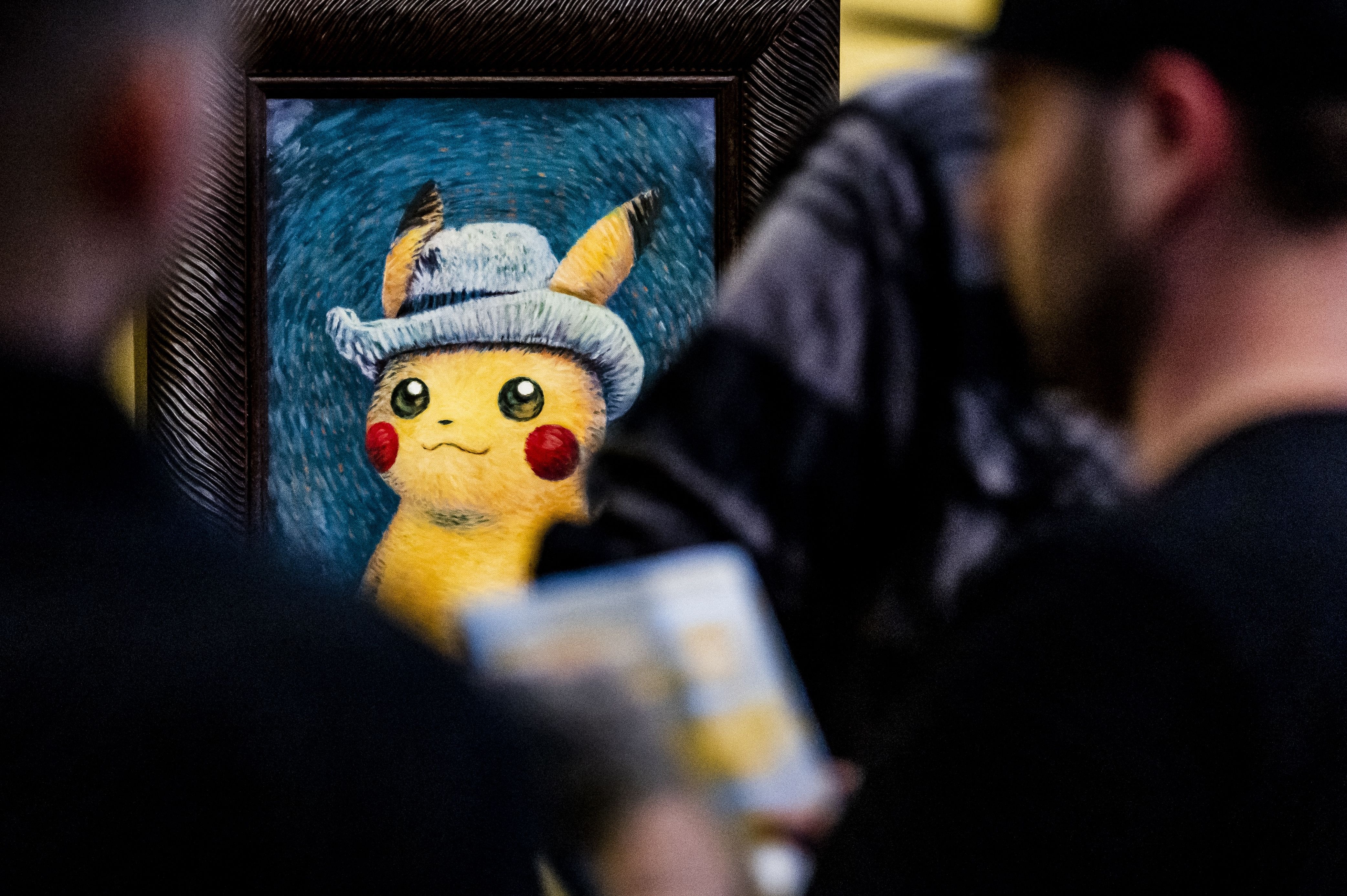 Pokémon llegó al Museo de Van Gogh / AFP