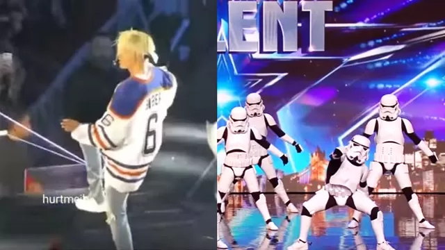 Justin Bieber y Star Wars bailan el 'Pasito perrón' en Youtube. Capturas: Youtube