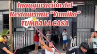 ‘Yumiko tumba la casa’: Mujer que demolió vivienda de su exsuegro por desalojo en Huaral inauguró restaurante 