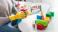 ¿Cómo limpiar los juguetes de los niños?