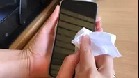 Cómo limpiar la pantalla de tu celular sin dañarlo