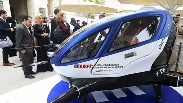 Volar en un taxi será una realidad en Dubái