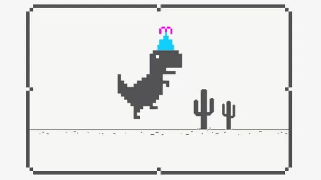 ¿Sabías que el juego del dinosaurio en Chrome sí tiene un fin?