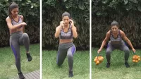 María Pía muestra 5 ejercicios fáciles para fortalecer las piernas