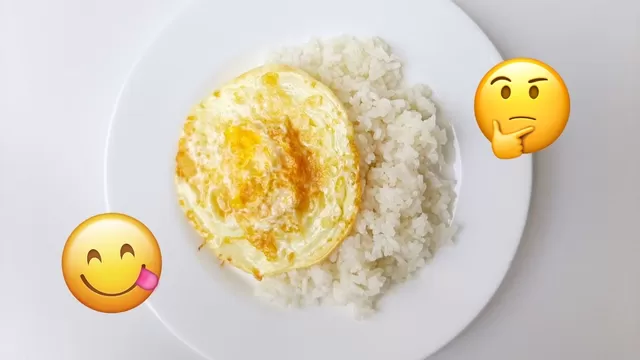 Conoce cuántas proteínas tiene el arroz con huevo.