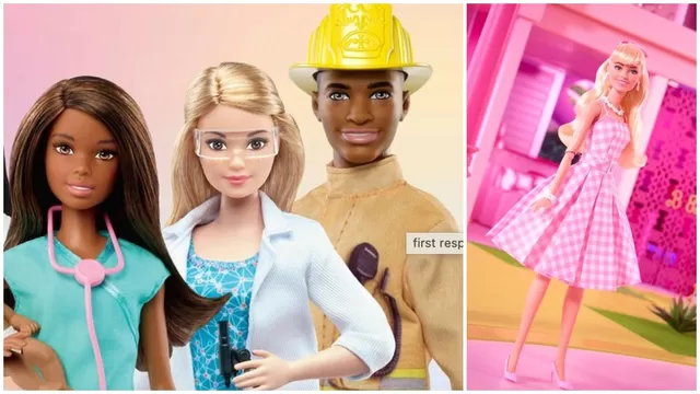 Campaña #ThankYouHeroes y Barbie 2023 inspirada en la película. (Fotos: Mattel)