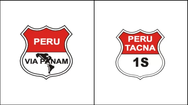 Indicador de carretera del sistema interamericano y del sistema nacional. (Fuente: MTC)