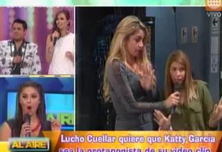 Katty García y novia de Lucho Cuéllar se enfrentaron en vivo