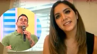 Isabel Acevedo retó en vivo a Christian Domínguez