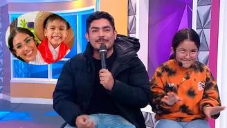 Hija de Erick Elera pide al actor en vivo que no tenga más hijos: "No quiero otro hermano"