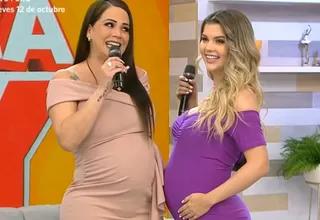 Melissa Klug y Brunella Horna enternecieron al presumir sus pancitas de embarazo