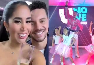 Anthony Aranda inauguró academia de baile junto a Melissa Paredes