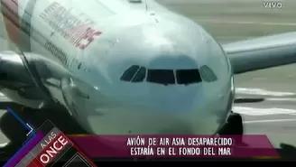 Avión de AirAsia desapareció con 162 pasajeros