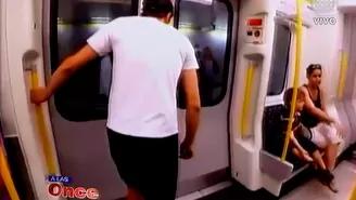 Hombre demostró que puede correr más rápido que el tren