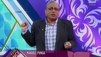	Manuel Purga le respondió a los congresistas.