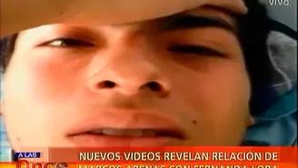 Nuevos videos revelan relación de Marcos Arenas con Fernanda Lora