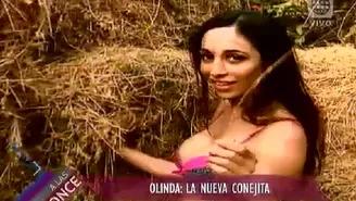 	Olinda Casta&ntilde;eda, la nueva conejita Playboy, en un video de infarto.
