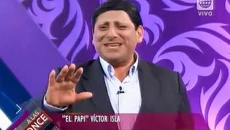 El "papi Víctor Isla" expresa su tristeza por declaraciones de exasesora