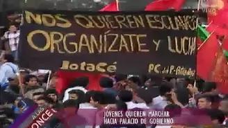 Régimen Laboral Juvenil: Así fue la segunda protesta contra la Ley Pulpín