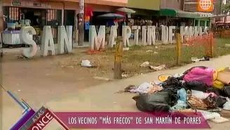 San Martín de Porres: vecinos denuncian informalidad y basurales en calles