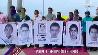Sangre e indignación por desaparición de 43 estudiantes en México