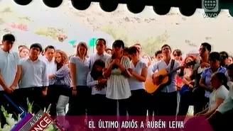 El último adiós a Rubén Leiva